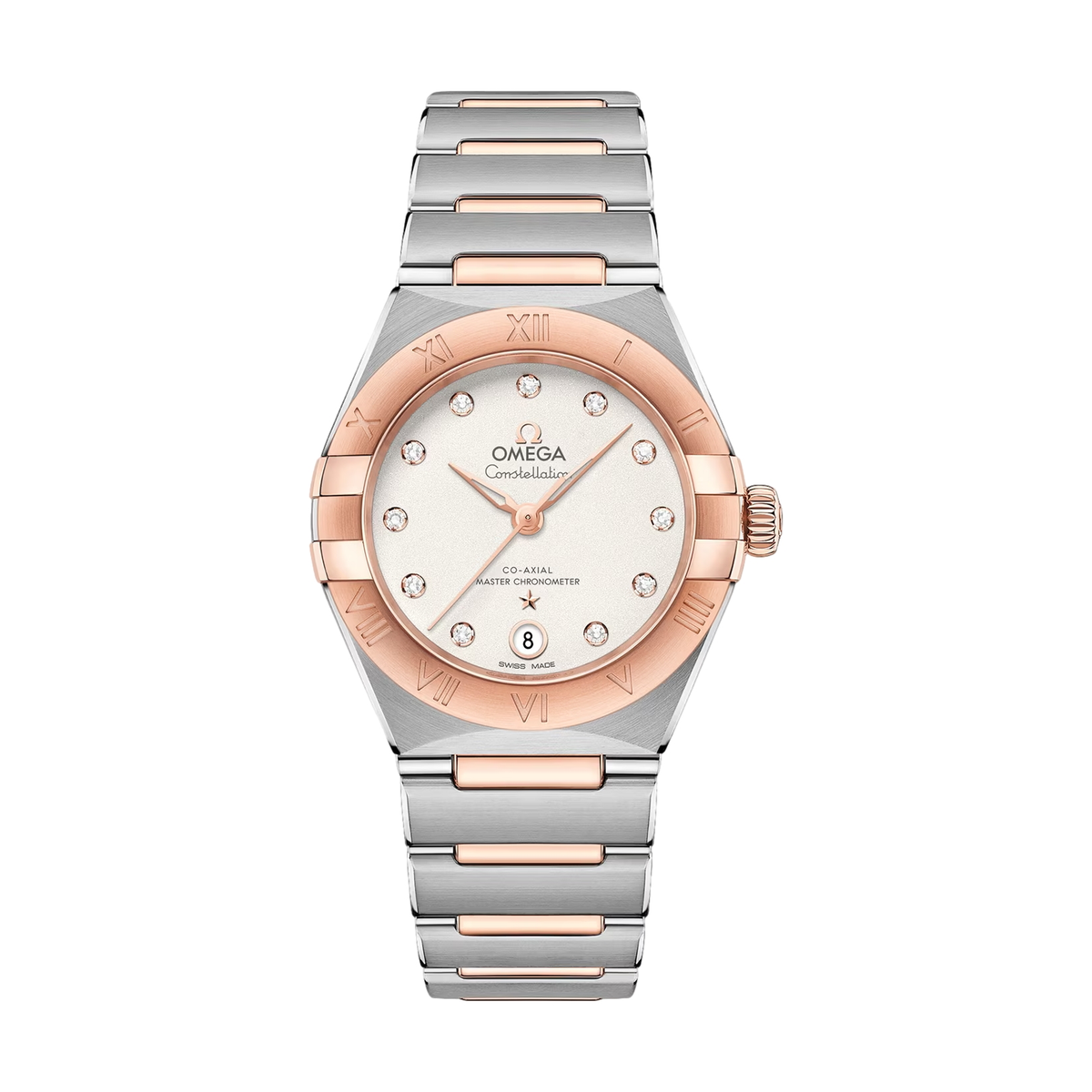Constellation Sedna™ Gold 29mm - White on Bracelet