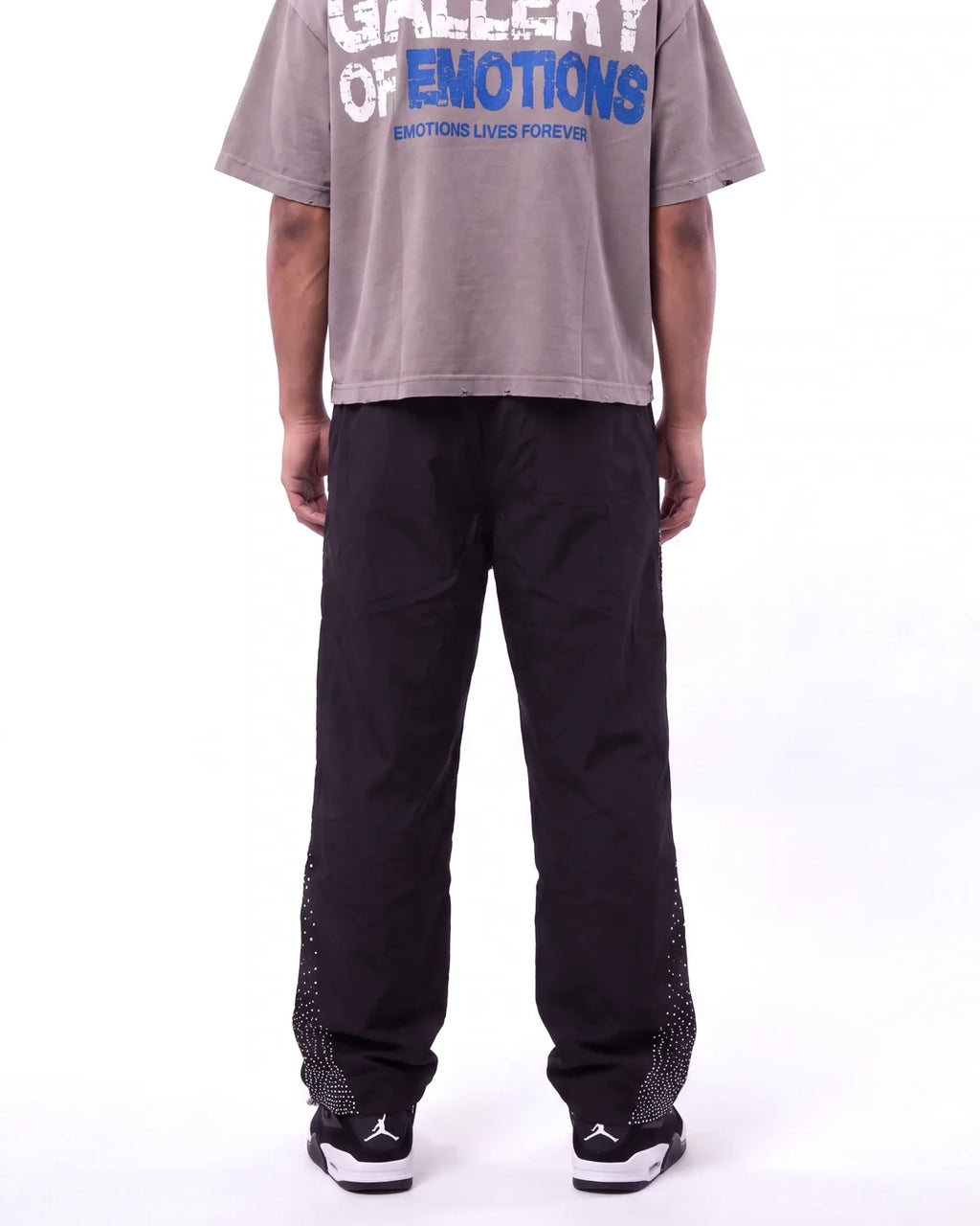 Mixed Emotions Classic Nylon Pant Black