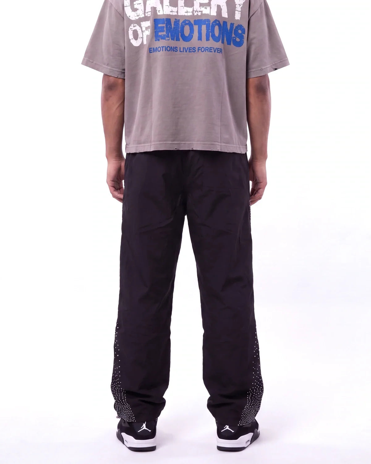 Mixed Emotions Classic Nylon Pant Black