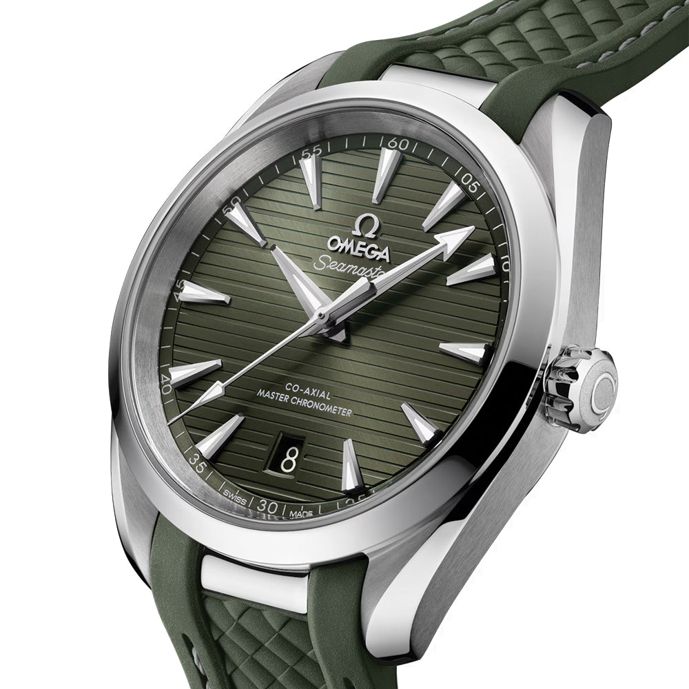 Seamaster Aqua Terra 150M 38 mm - Green on Strap