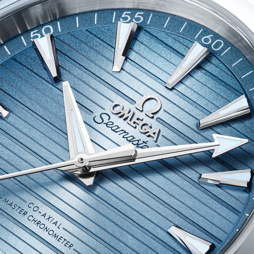 Seamaster Aqua Terra 150M 41mm - Blue on Rubber Strap