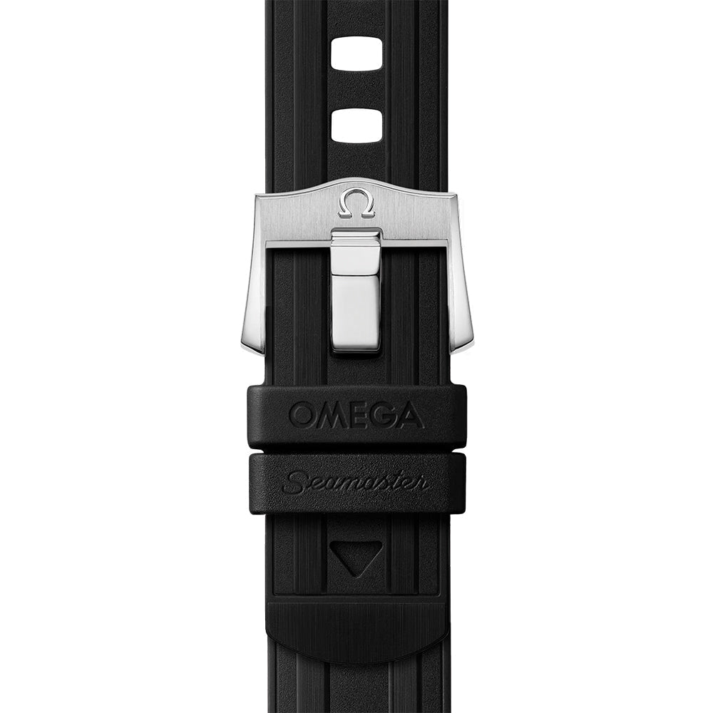 Seamaster Diver 300M 42mm - White on Rubber Strap