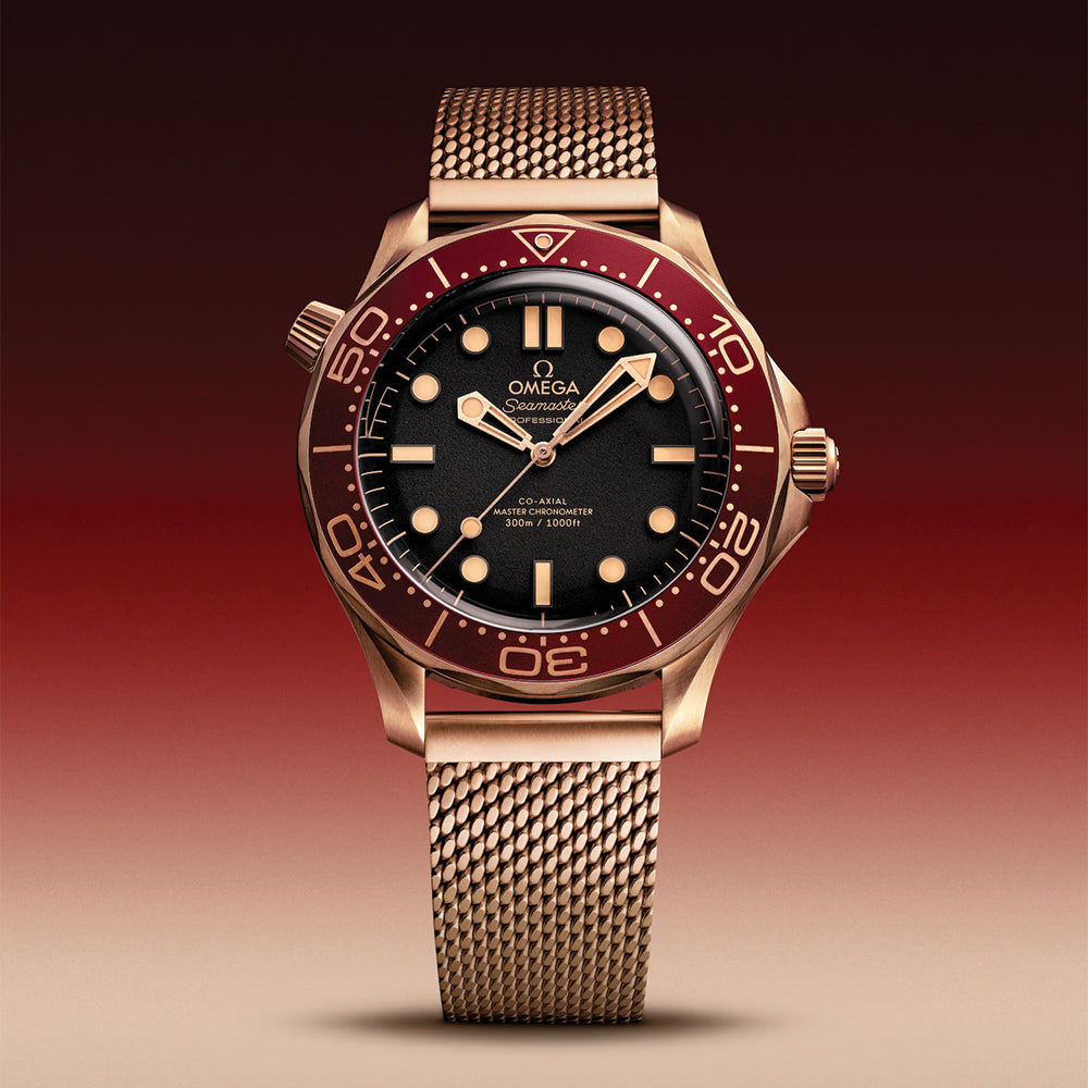 Seamaster Diver 300M Bronze Gold 42mm - Black on Bracelet