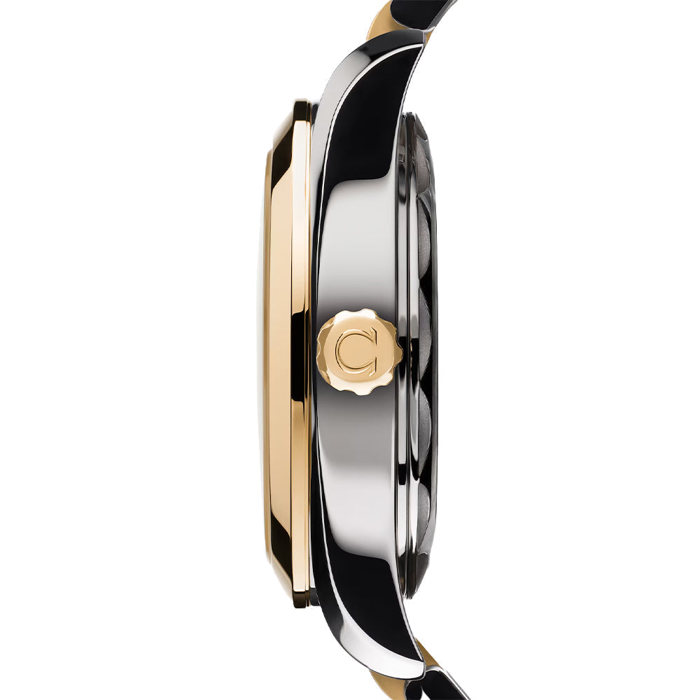 Seamaster Aqua Terra 150M Two-Tone 30mm - White, Mother-of-Pearl w/ Diamonds on Bracelet