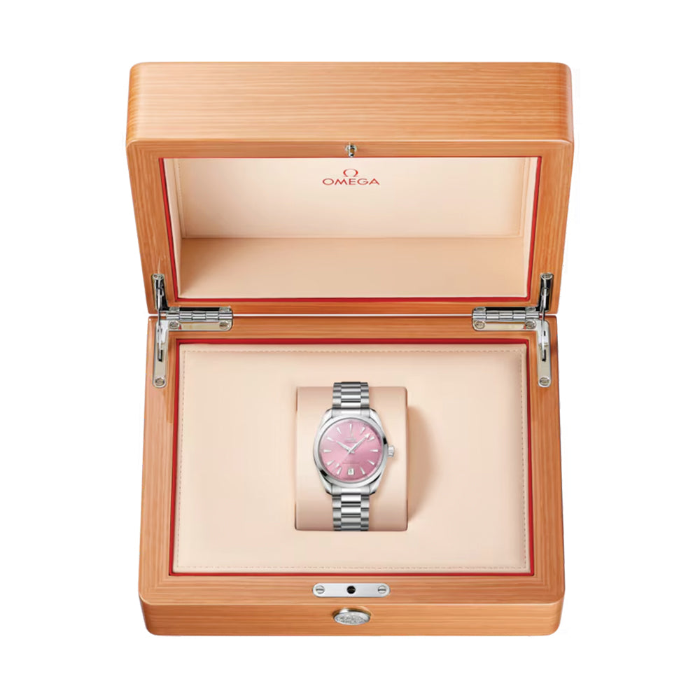 Seamaster Aqua Terra Shades 38mm - Shell Pink on Bracelet