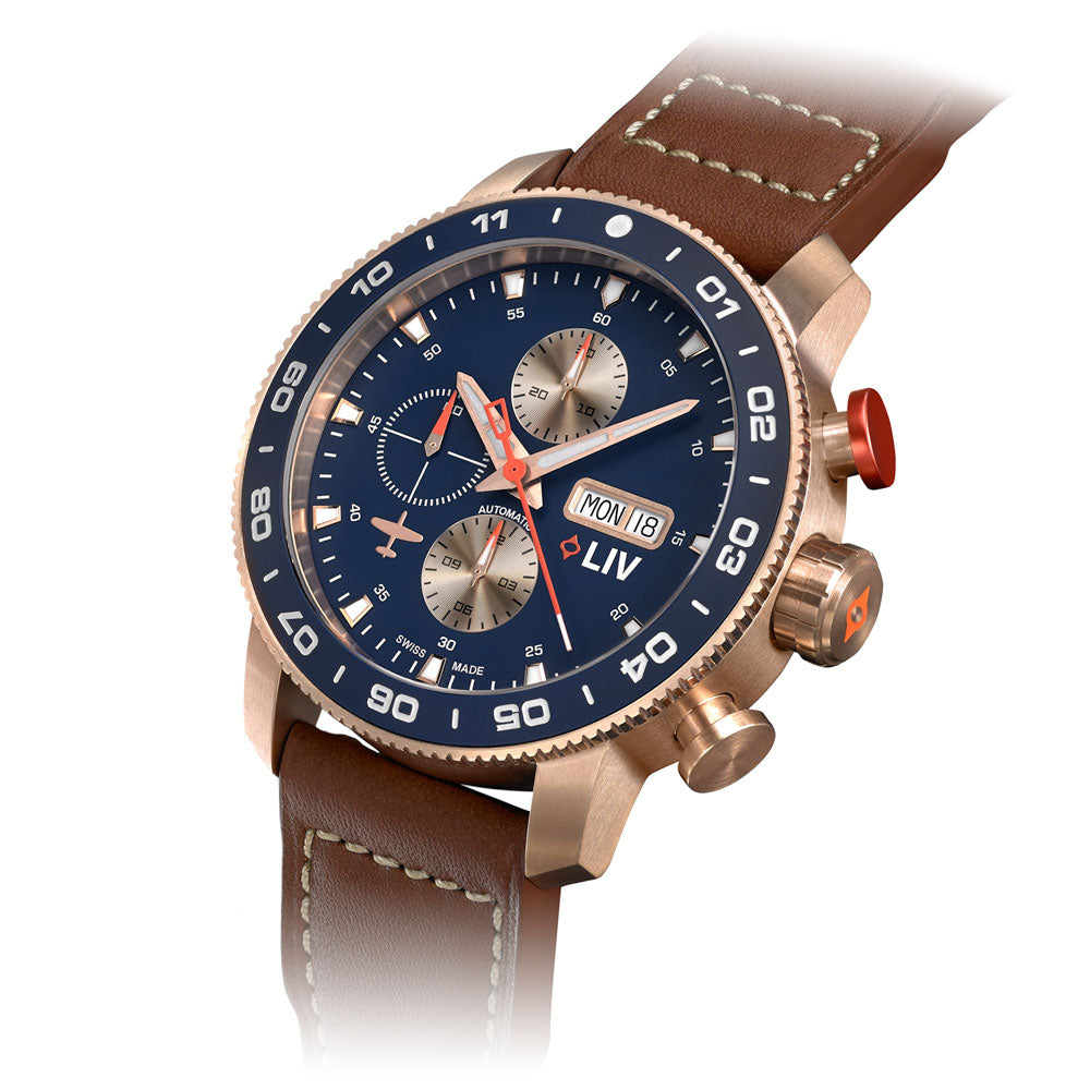 Limited Edition #50 - Pre-Loved P-51 Rose Titanium Chrono Fifth Anniversary