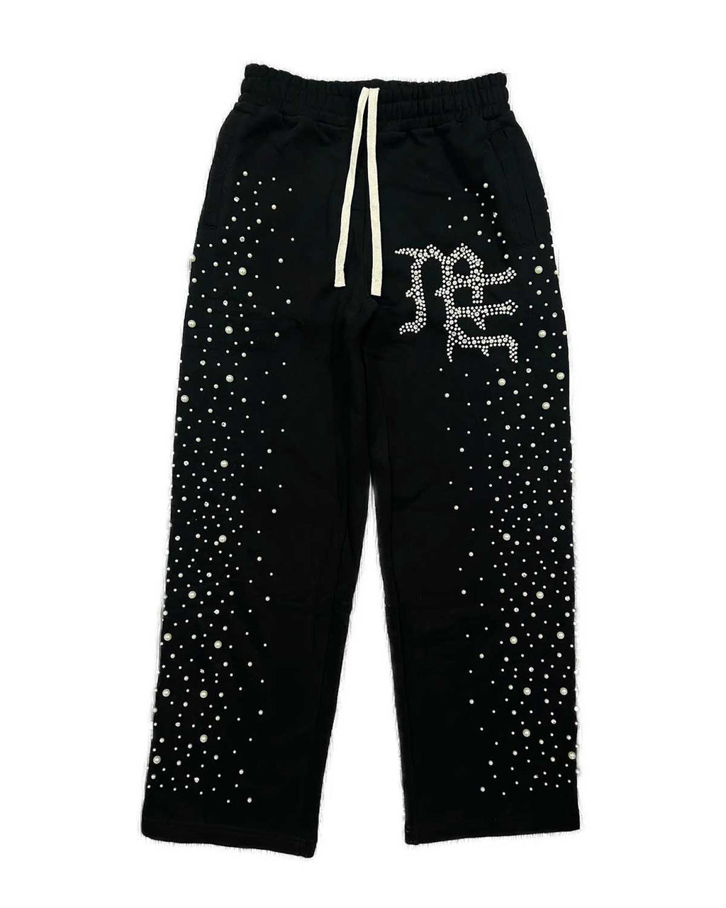 Mixed Emotions Pearl Sweatpants Black