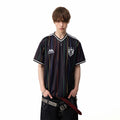 TREND ST2026 FIFA World Cup No. 10 jersey, V-neck striped jersey, men's and women's summer sports short sleeved T-shirt