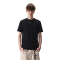 TREND ST summer slim fit elastic short sleeved T-shirt for men and women, simple and short style, small neckline, shoulder length top
