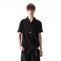 TREND ST old money style clean fit short sleeved T-shirt men's summer polo shirt new noble texture knitted top