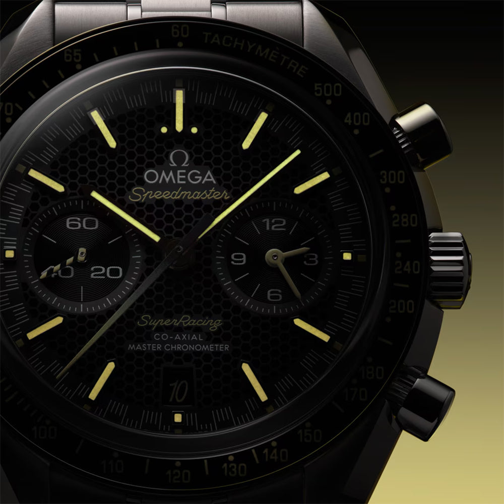 Speedmaster Super Racing 44.25mm - Black on Bracelet