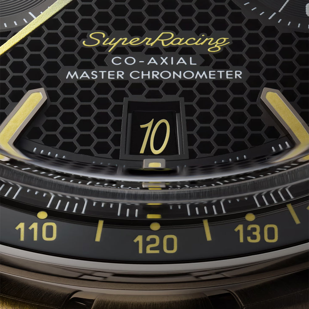 Speedmaster Super Racing 44.25mm - Black on Bracelet