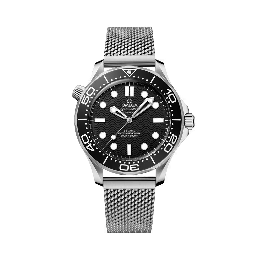 Seamaster Diver 300M Aluminum Bezel 42mm - Black on Bracelet