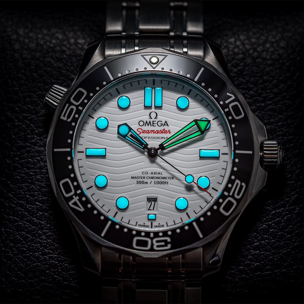 Seamaster Diver 300M 42mm - White on Bracelet