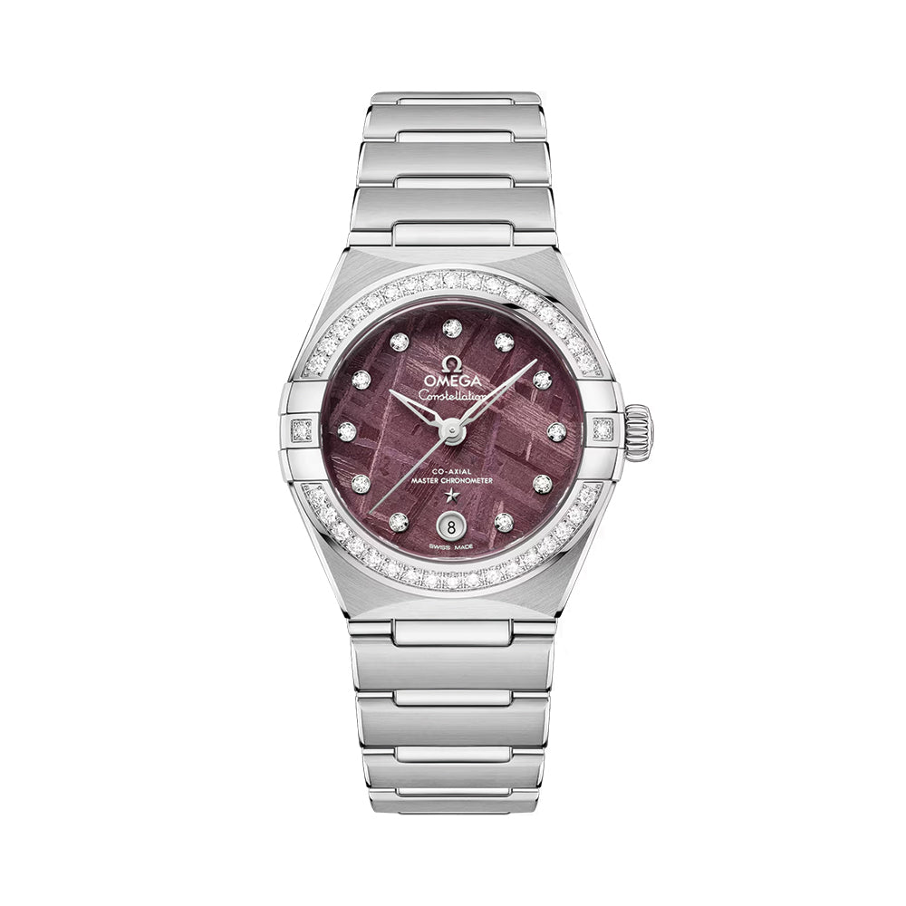 Constellation Diamonds 29mm - Purple Meteorite on Bracelet