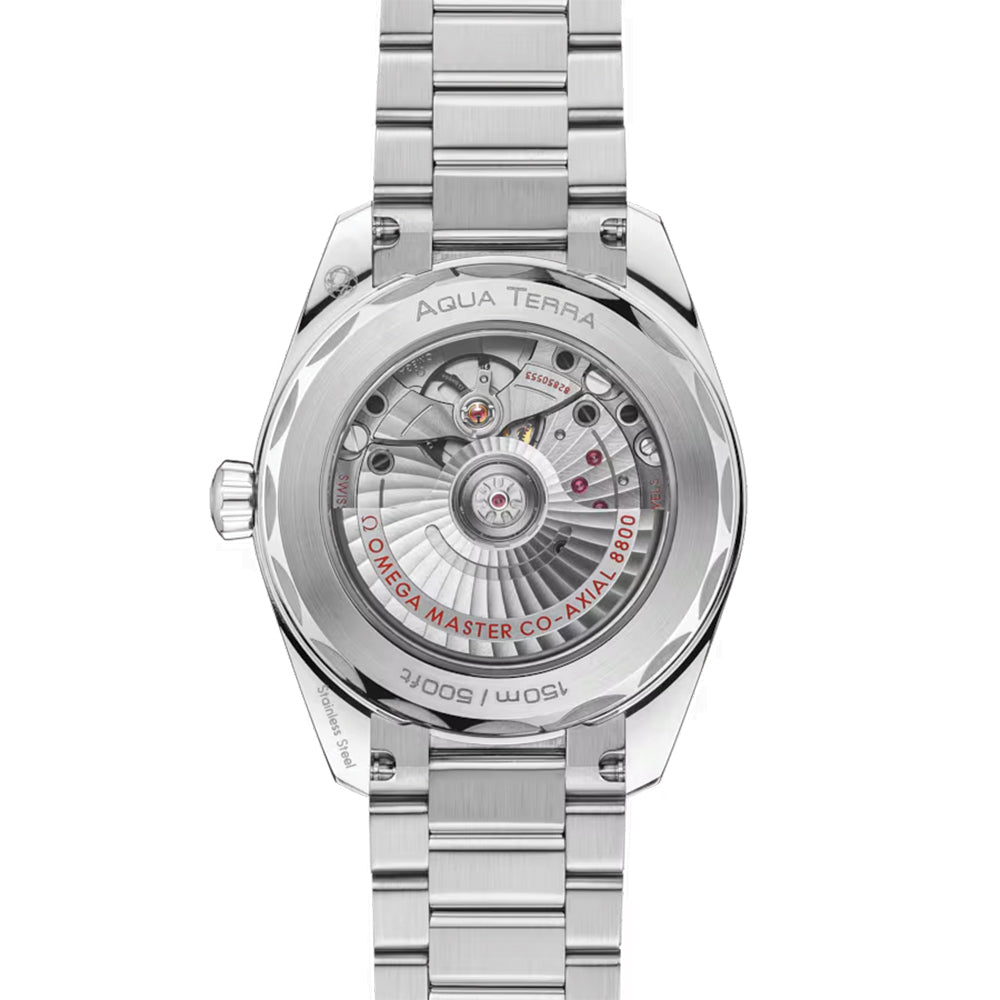 Seamaster Aqua Terra Shades 38mm - Shell Pink on Bracelet