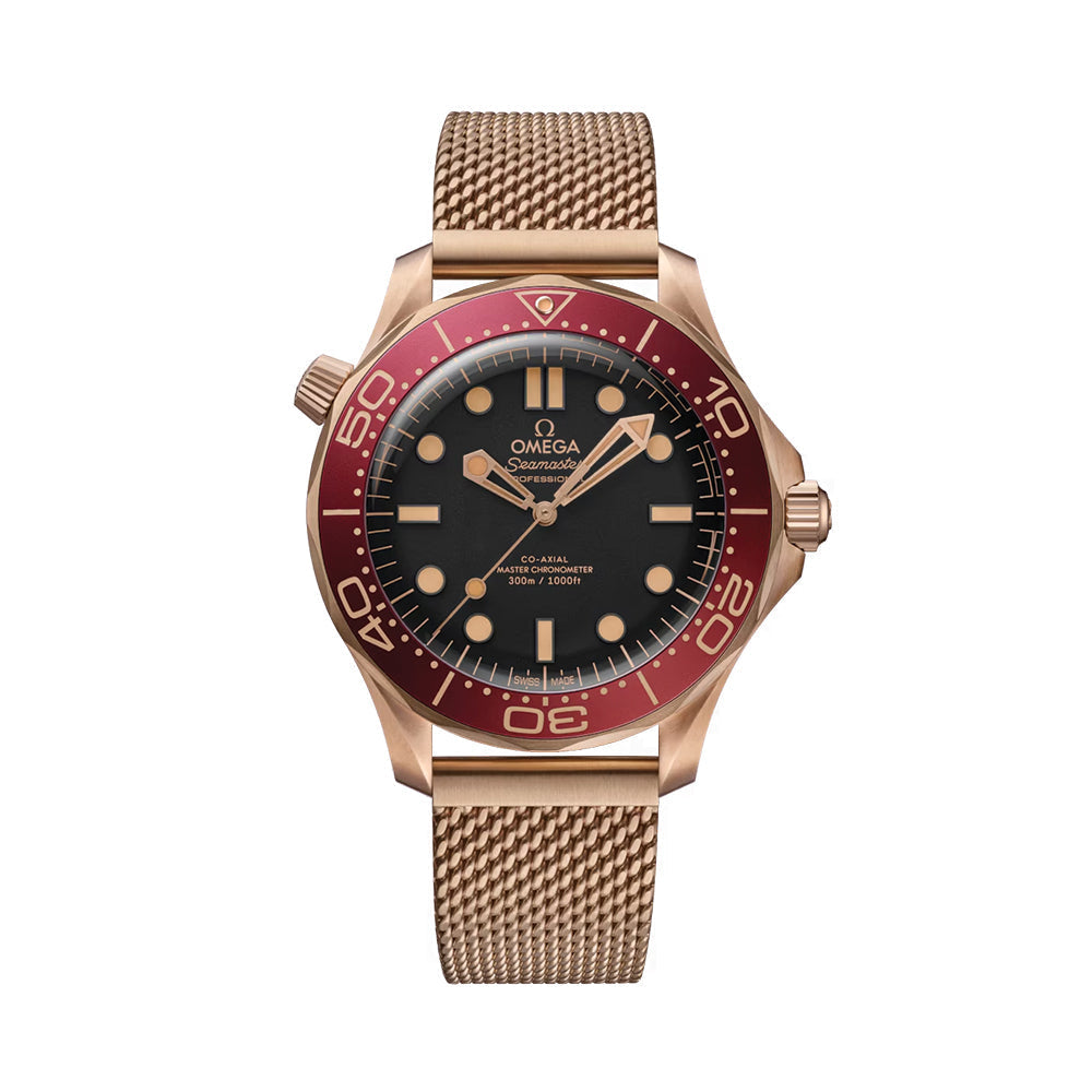 Seamaster Diver 300M Bronze Gold 42mm - Black on Bracelet