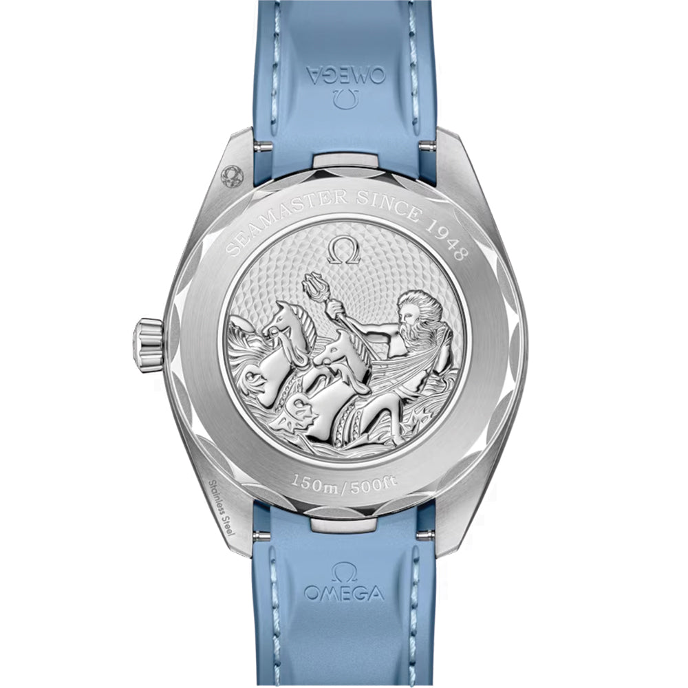 Seamaster Aqua Terra 150M 41mm - Blue on Rubber Strap