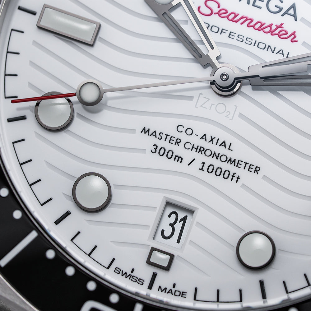 Seamaster Diver 300M 42mm - White on Bracelet