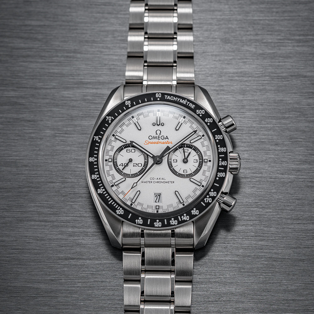 Speedmaster Racing Chronograph 44.25mm - White on Bracelet