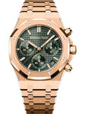 Audemars Piguet Royal Oak Chronograph 41mm Rose Gold Khaki Green Dial 26240OR.OO.1320OR.08