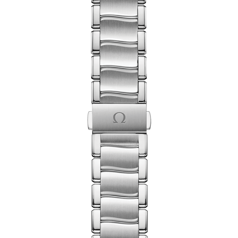 De Ville Ladymatic 34mm - Black Tahiti, Mother-of-Pearl w/ Diamonds on Bracelet