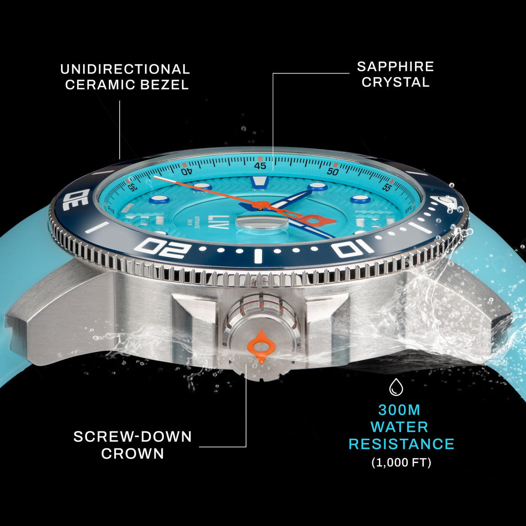 GX-Diver's 44mm Ocean Blue 2.0
