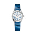 De Ville Mini Trésor Diamond Quartz 26mm - White on Strap