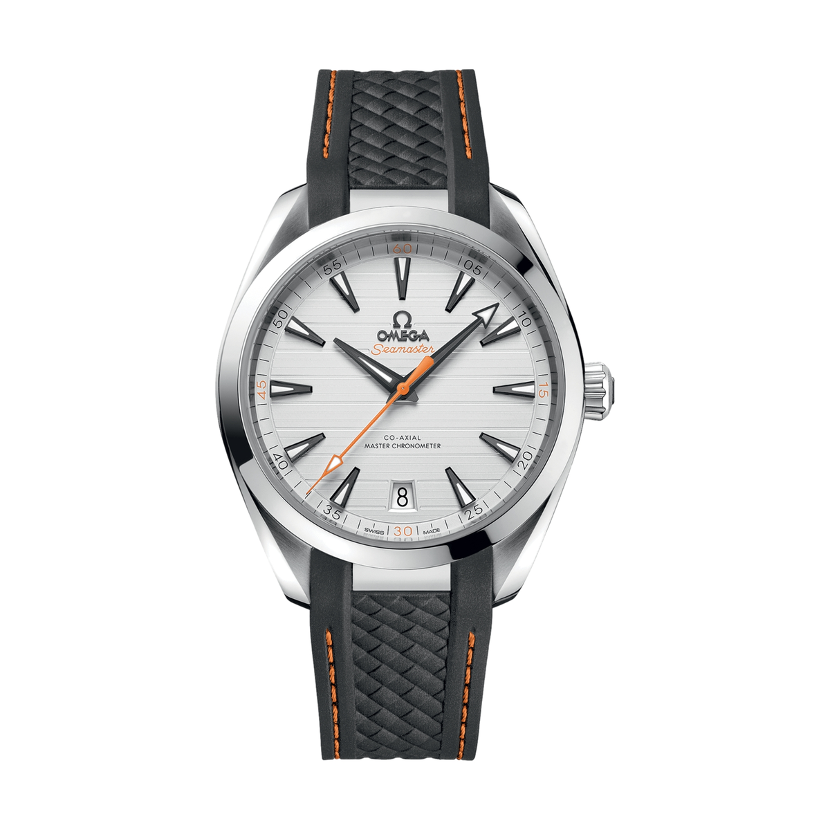 Seamaster Aqua Terra 150M 41mm - Silver on Rubber Strap