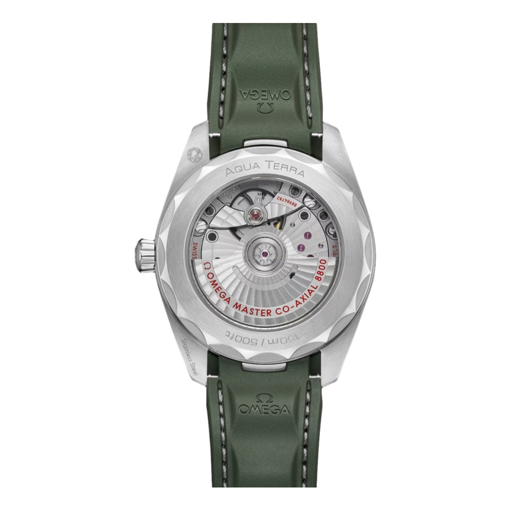 Seamaster Aqua Terra 150M 38 mm - Green on Strap