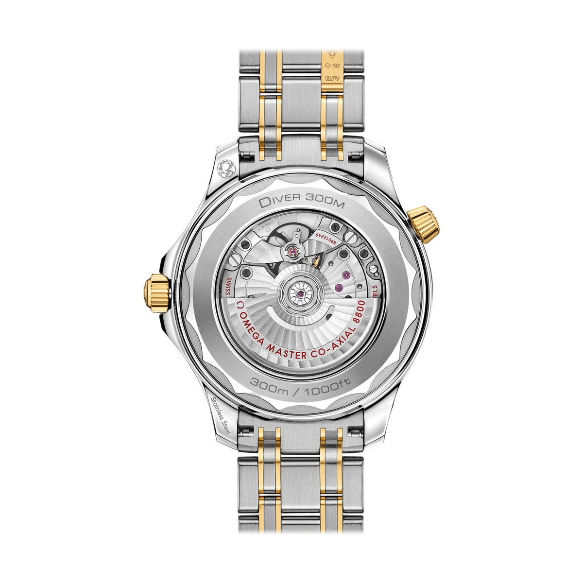 Seamaster Diver 300M Steel Gold 42mm - Blue on Bracelet