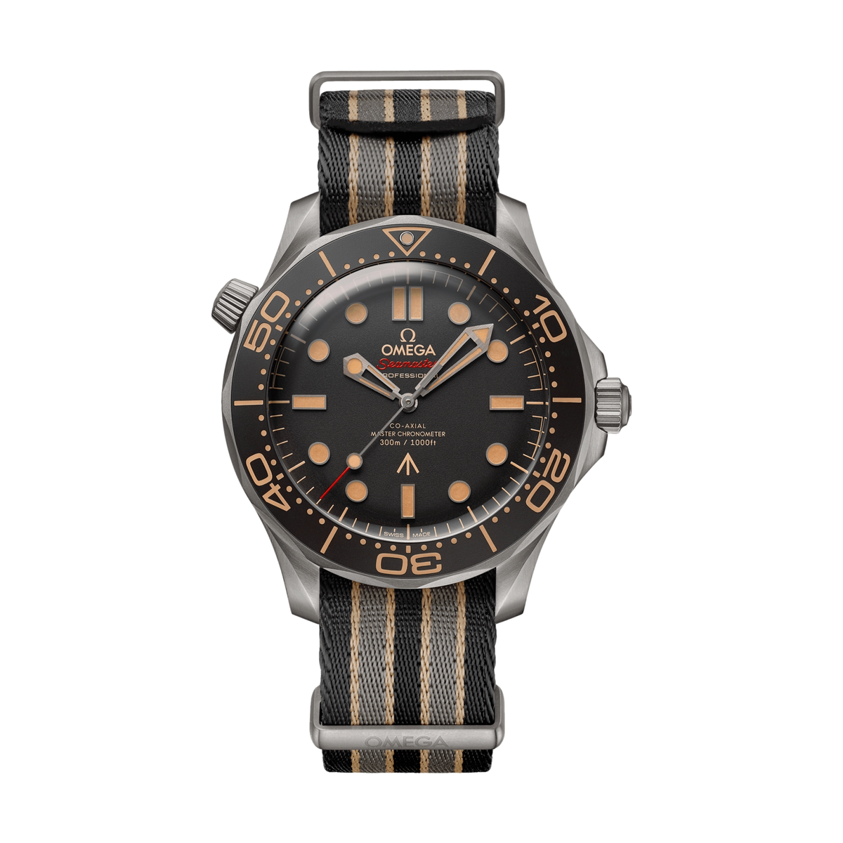 Seamaster Diver 300M 007 Edition 42mm - Brown on Fabric Strap