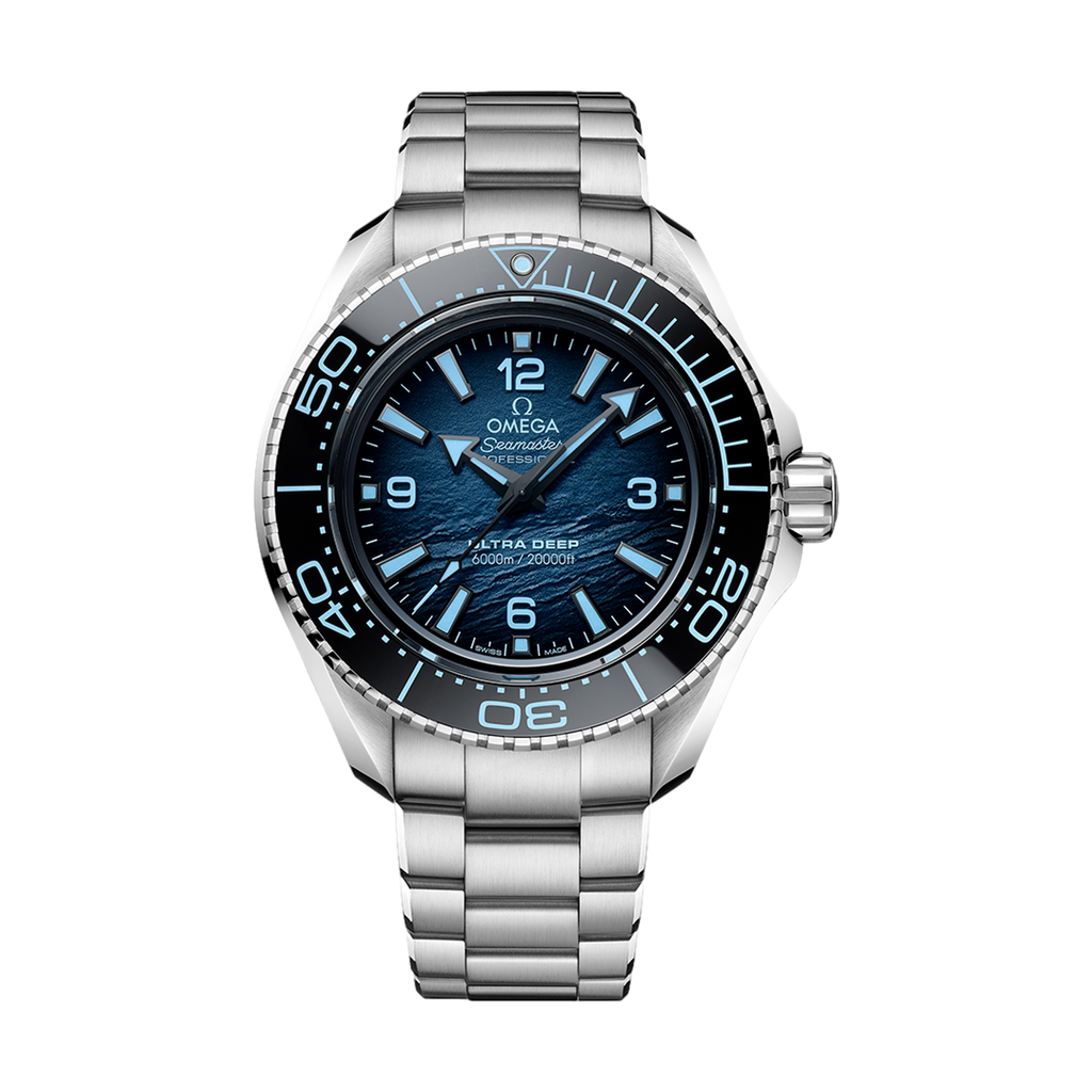 Seamaster Planet Ocean Ultra Deep 6000M 45.5 mm - Blue on Bracelet
