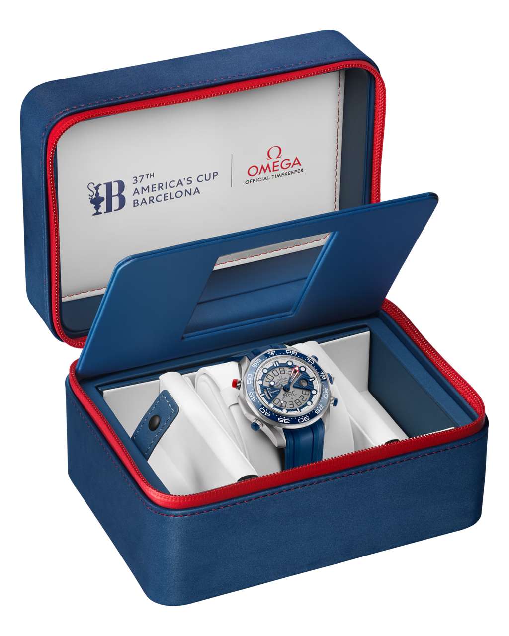 Seamaster Regatta America's Cup Titanium on Rubber Strap 46.75mm - Grey on Rubber Strap