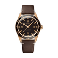 Seamaster 300 Bronze Gold 41mm - Brown on Leather Strap