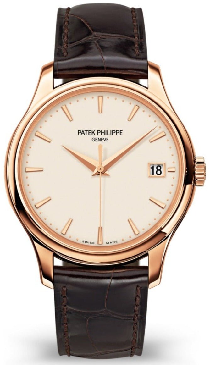 Patek Philippe Calatrava Ivory lacquered Dial - Ref# 5227R-001