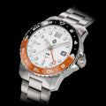 Trekker GMT Day/Night Ceramic // Summit White